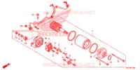 STARTMOTOR voor Honda CBR 500 R 2013