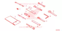 GEREEDSCHAP/ACCUVAK voor Honda CBR 500 R 2013