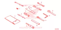 GEREEDSCHAP/ACCUVAK voor Honda CBR 500 R 2013