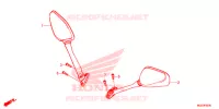 SPIEGEL voor Honda CBR 500 R 2013