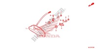 ACHTERLICHT(2) voor Honda CBR 600 RR ABS HRC 2013