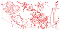 COMBINATIEMETER voor Honda GR 125 2008
