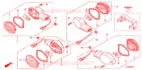 KNIPPERLICHT (CGR125SH8) voor Honda GR 125 2008