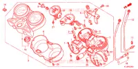COMBINATIEMETER voor Honda GR 125 2010