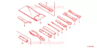 GEREEDSCHAP/ACCUVAK voor Honda GR 125 2010