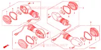 KNIPPERLICHT (CGR125SHA) voor Honda GR 125 2010