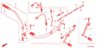 PEDAAL/KICKSTARTER ARM voor Honda CB1 125 RUEDAS FUNDIDAS 4AG 2014