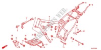 FRAME CHASSIS voor Honda CRF 100 2013