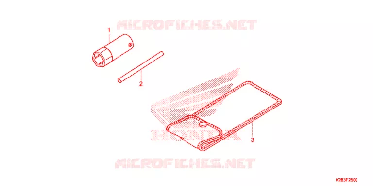 GEREEDSCHAP/ACCUVAK Honda MOTO 125 CRF 2016  CRF125FE
