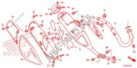 UITLAATDEMPER(2) voor Honda CRF 250 M RED 2014