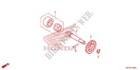 KRUKASCARTER/OLIEPOMP voor Honda CRF 450 R 2013