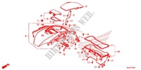 MESH INNER RACK  SG voor Honda CTX 700 ABS 2014