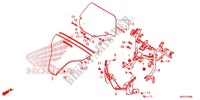 STURING HENDEL/HENDEL DEKSEL/WIND SCREEN voor Honda CTX 700 ABS 2014