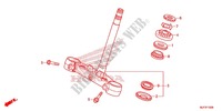 STURING STANG/BOVENSTE BRUG voor Honda CTX 700 ABS 2014