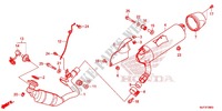 UITLAATDEMPER(2) voor Honda CTX 700 ABS 2014