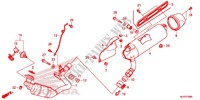 UITLAATDEMPER(2) voor Honda CTX 700 N ABS 2014