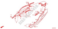 ZITTING/ACHTER KAP voor Honda CTX 700 N DUAL CLUTCH 2014
