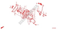 REDUKTIE HOUDER voor Honda CTX 700 N DUAL CLUTCH ABS 2014