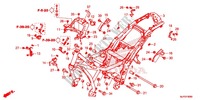 FRAME CHASSIS voor Honda CTX 700 N 2014