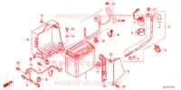 BEDRADINGSBUNDEL/ACCU voor Honda F6B 1800 BAGGER 2013