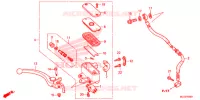 VOOR REM HOOFD CILINDER voor Honda F6B 1800 BAGGER 2013