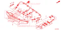 ACHTER COMBINATIE LICHT voor Honda F6B 1800 BAGGER 2013