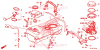 BRANDSTOF TANK voor Honda F6B 1800 BAGGER 2013