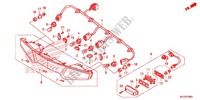 ACHTER COMBINATIE LICHT voor Honda F6B 1800 BAGGER 2013