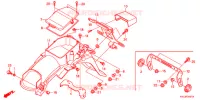 ACHTERSPATBORD  voor Honda CB 125 E 2013