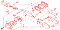KNIPPERLICHT(2) voor Honda CB 125 E 2013