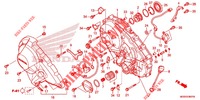 RECHTS KRUKAS AFDEKKING (NC700SD) voor Honda NC 700 ABS DCT 35KW 2013