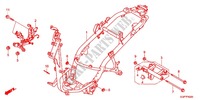 FRAME CHASSIS (NSC50/MPD/WH) voor Honda VISION 50 2014