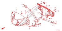 STUUR    HENDEL AFDEKKING (NSC50/MPD/WH) voor Honda VISION 50 2014