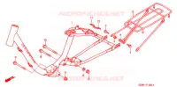FRAME CHASSIS voor Honda RACOON 26LX PB301 2000