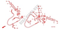 HENDEL HEFBOOM/SCHAKELAAR/KABEL (FREIN A DISQUE AVANT) voor Honda SCR 110 2012