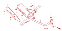UITLAATDEMPER(2) voor Honda SCR 110 2012