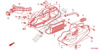 VOOR AFDEKKING/LUCHTFILTER voor Honda SCR 110 2012