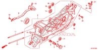 LINKS KRUKKAST voor Honda SH 125 ABS SPECIAL 2E 2013
