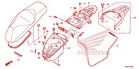 ZITTING/BAGAGEBOX voor Honda SH 125 ABS SPECIAL 2E 2013