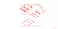 GEREEDSCHAP/ACCUVAK voor Honda SH 125 ABS D SPECIAL 3F 2013