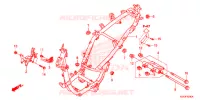 FRAME CHASSIS voor Honda SH 125 SPECIAL 2F 2013