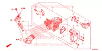 GASKLEP HUIS voor Honda SH 125 SPECIAL 2F 2013