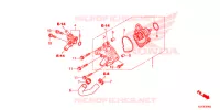 WATERPOMP voor Honda SH 125 SPECIAL 2F 2013
