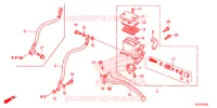 ACHTER REM HOOFD CILINDER voor Honda SH 125 SPECIAL 3ED 2013
