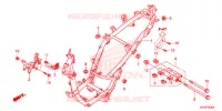 FRAME CHASSIS voor Honda SH 125 SPECIAL 3ED 2013