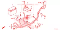 BEDRADINGSBUNDEL/ACCU voor Honda SH 300 2013