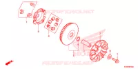 AANDRIJFFACE/ KICKSTARTER SPIL voor Honda SH 300 2013