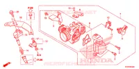 GASKLEP HUIS voor Honda SH 300 2013