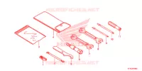GEREEDSCHAP/ACCUVAK voor Honda SH 300 2013