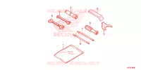 GEREEDSCHAP/ACCUVAK voor Honda SH 150 ABS SPECIAL 3F 2013